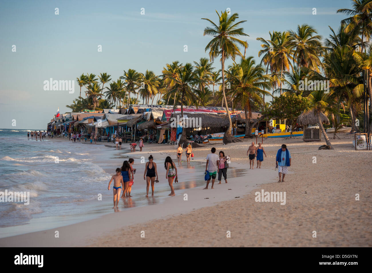 République dominicaine, Punta Cana, Higuey, Bavaro Beach, Bavaro, marché Banque D'Images