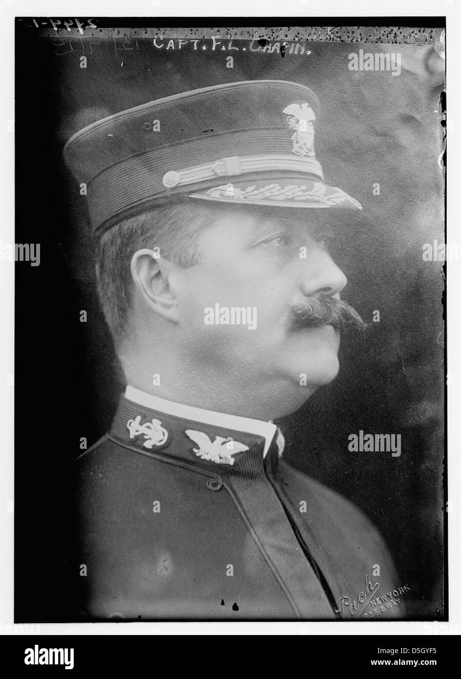 Le capitaine F.L. Chapin (LOC) Banque D'Images