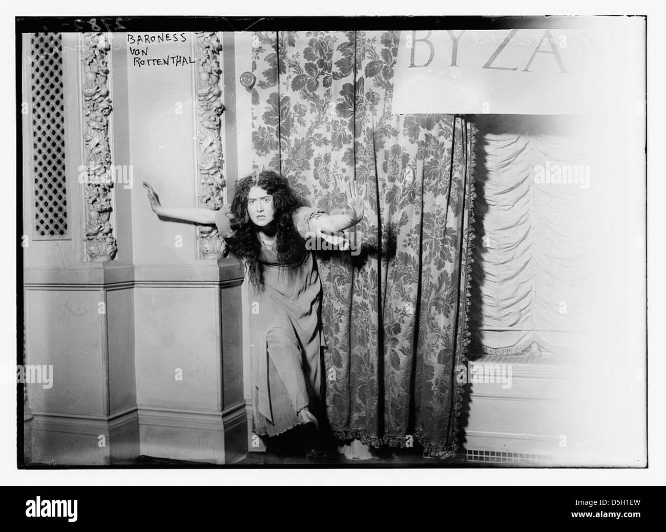 La baronne von Rottenthal (LOC) Banque D'Images