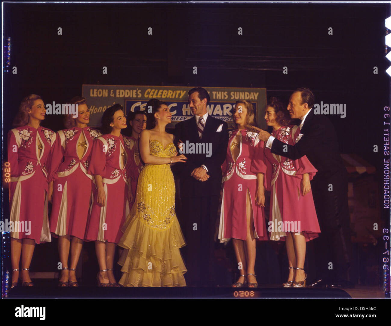 [Portrait de Eddie Davis et Sherry Britton, Leon et Eddie's, New York, N.Y., ca. Juillet 1948] (LOC) Banque D'Images