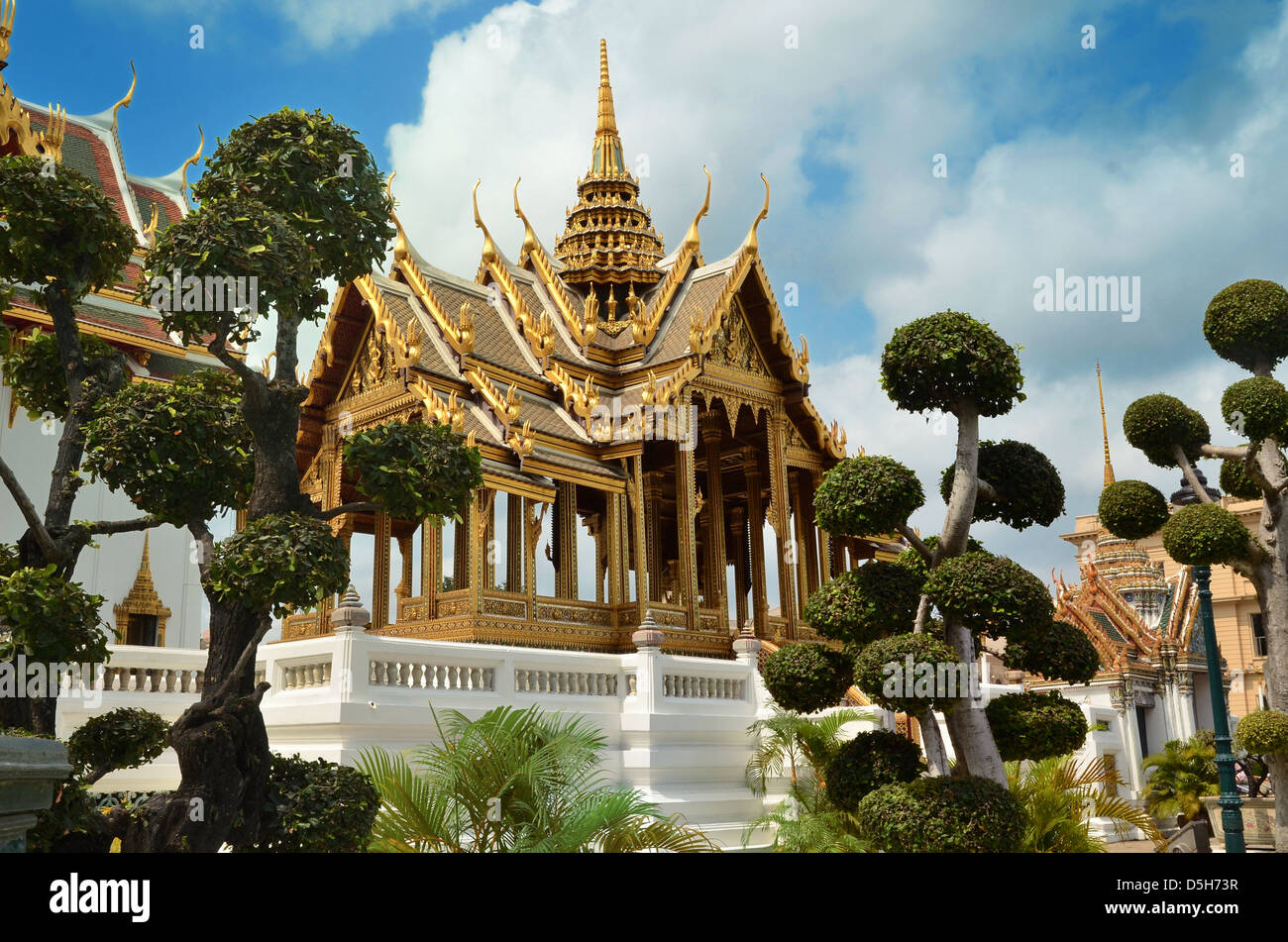 Grand Palais à Bangkok en Thaïlande Banque D'Images