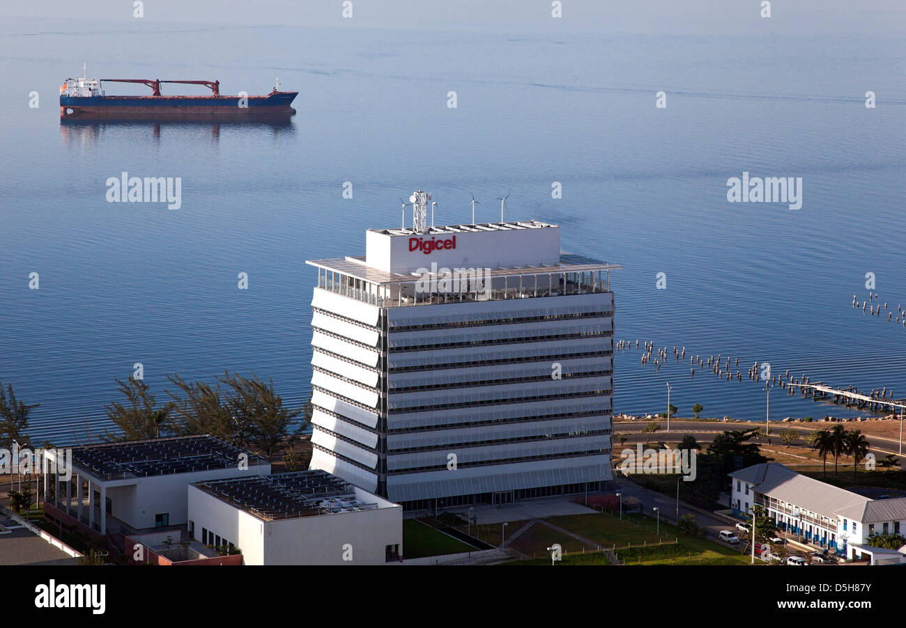 Digicel Building Digicel caribbean headquarters kingston jamaica Banque de photographies ...
