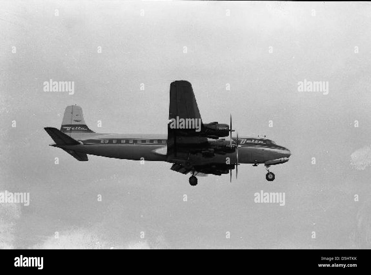 Douglas DC-6, N1903M, 16Mar57 Banque D'Images