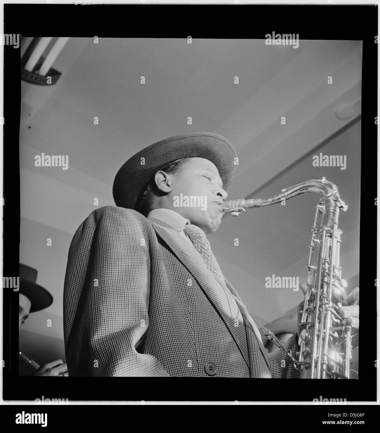 [Portrait de l'Illinois Jacquet, New York, N.Y., ca. Mai 1947] (LOC) Banque D'Images