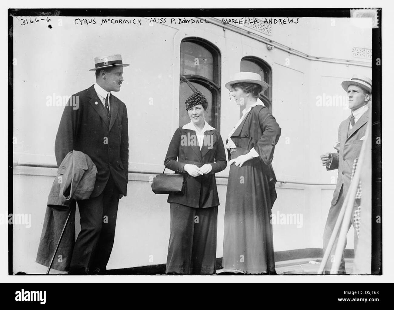 Cyrus McCormick -- Mlle P. Dowdall, Marcella Andrews (LOC) Banque D'Images