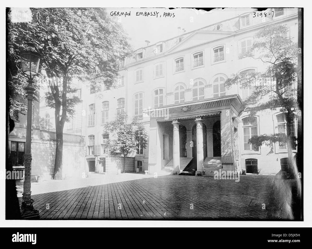 Ambassade de l'Allemagne, Paris (LOC) Banque D'Images