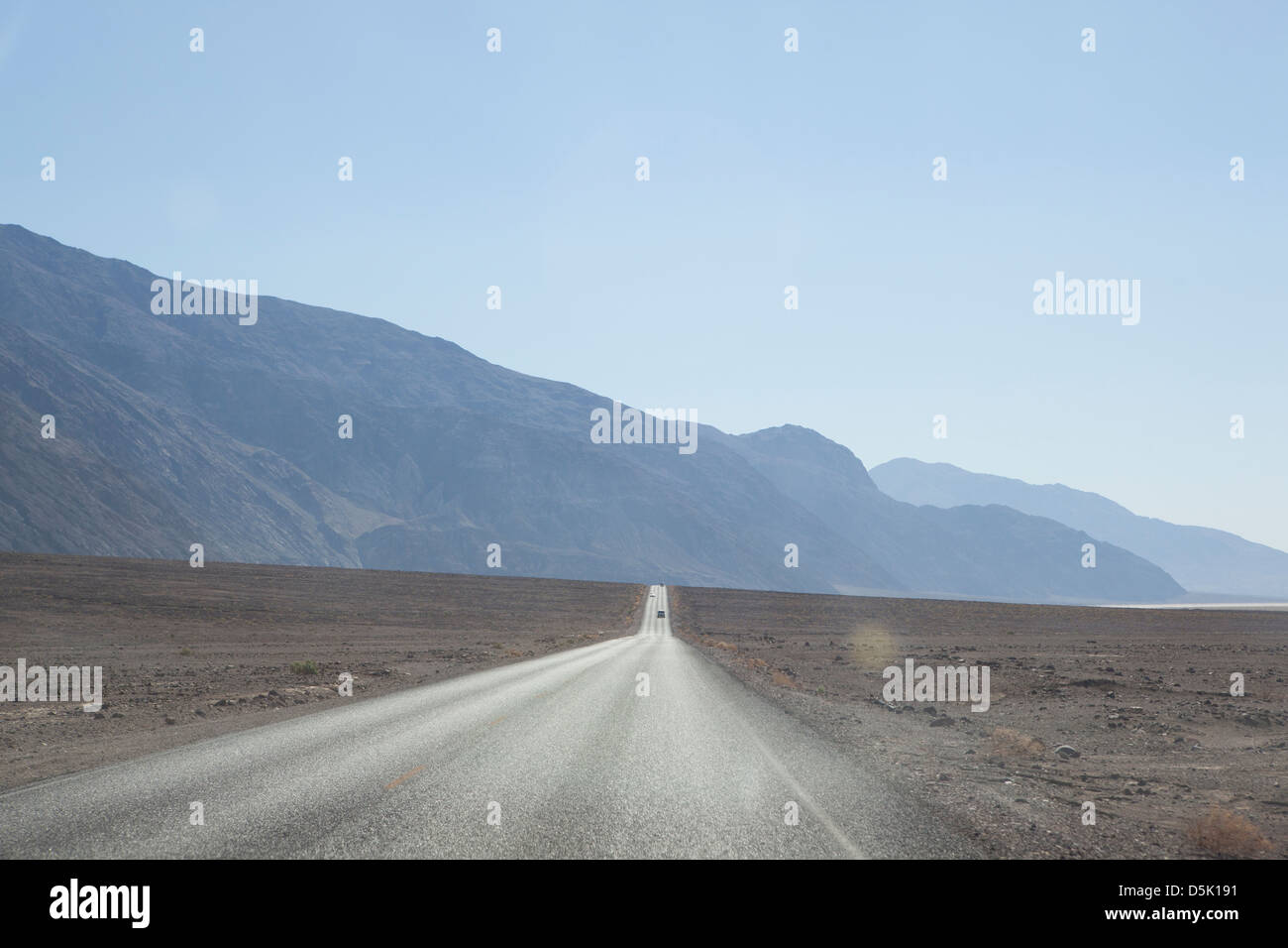 Route de la vallée de la mort Banque D'Images