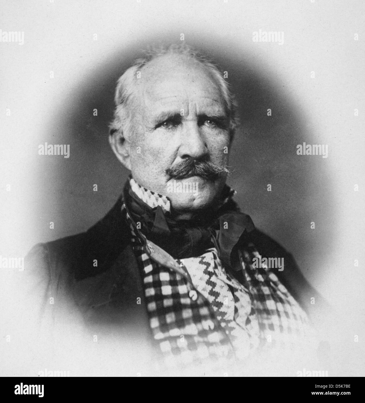 Sam Houston, le sénateur du Texas, trente-cinquième Congrès, half-length portrait, vers 1859 Banque D'Images