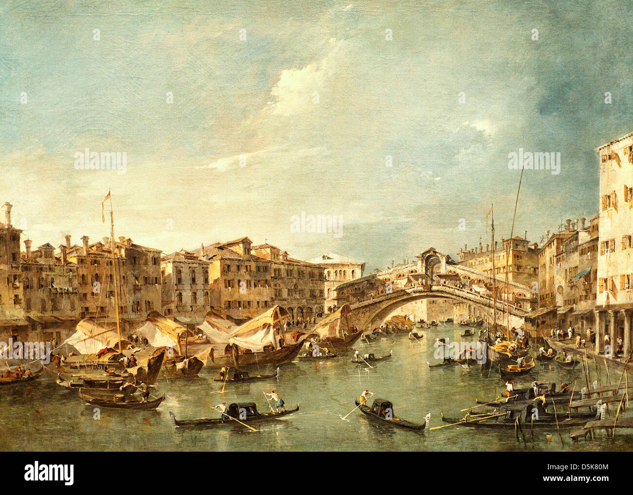 Peinture Numérique Canaux Et Maisons De Venise, Imitation