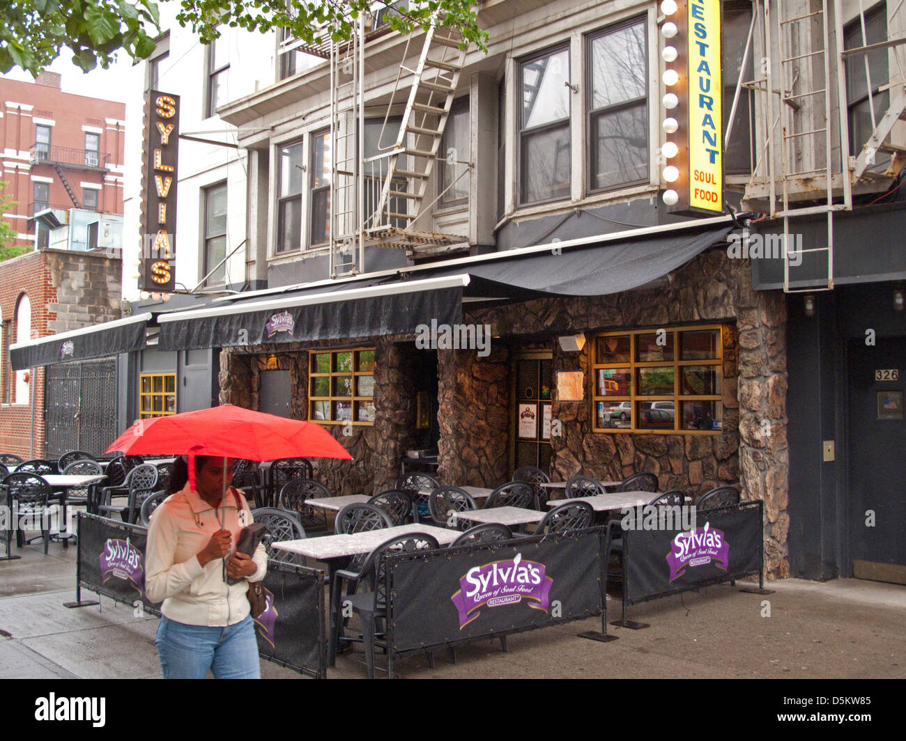 Sylvias soul food restaurant à Harlem Banque D'Images