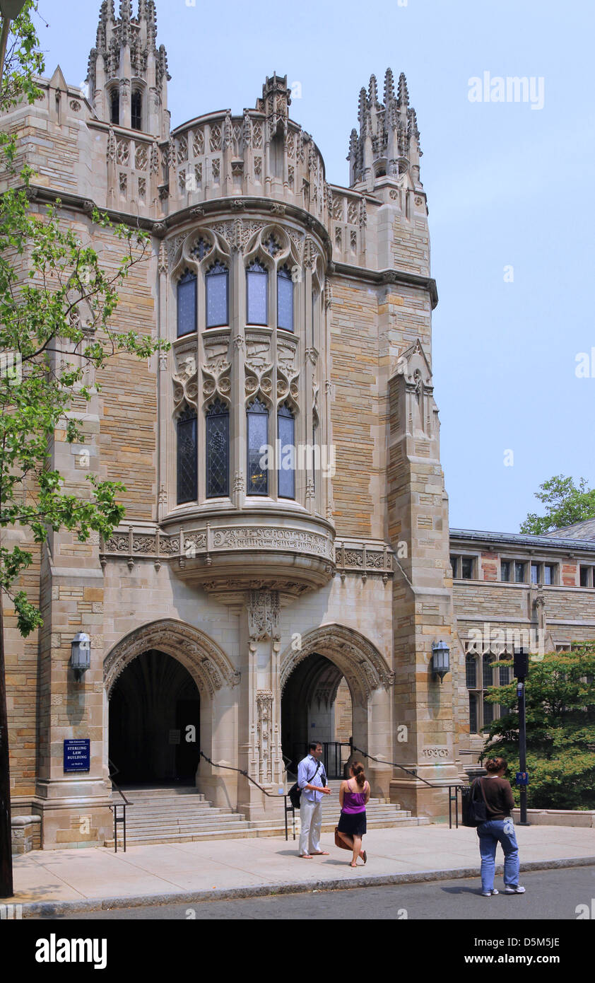 L'université de Yale Law School Building Banque D'Images