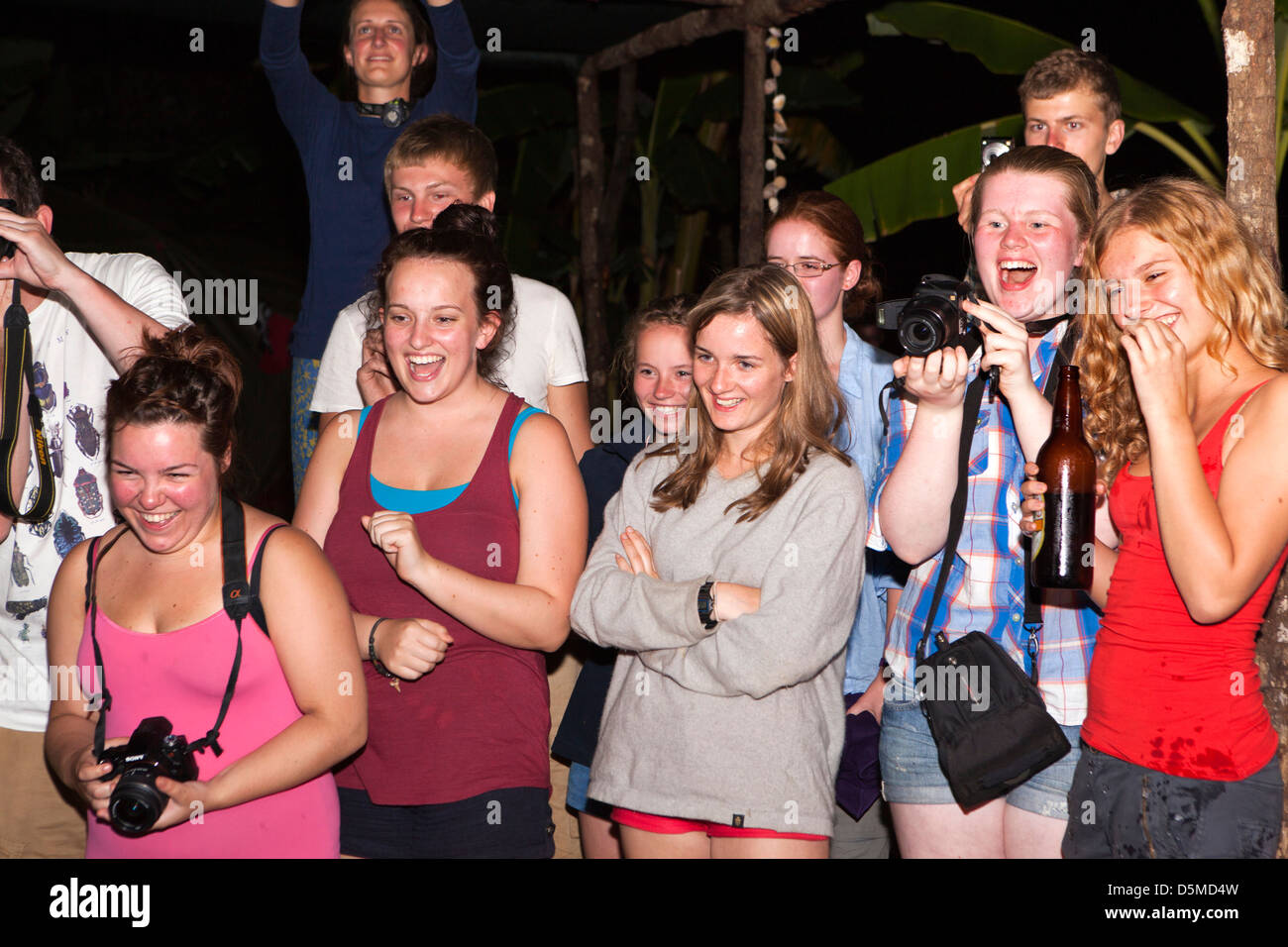 Madagascar, Nosy Be, l'opération de plongée sous-marine Wallacea à regarder l'initiation de qualification Banque D'Images