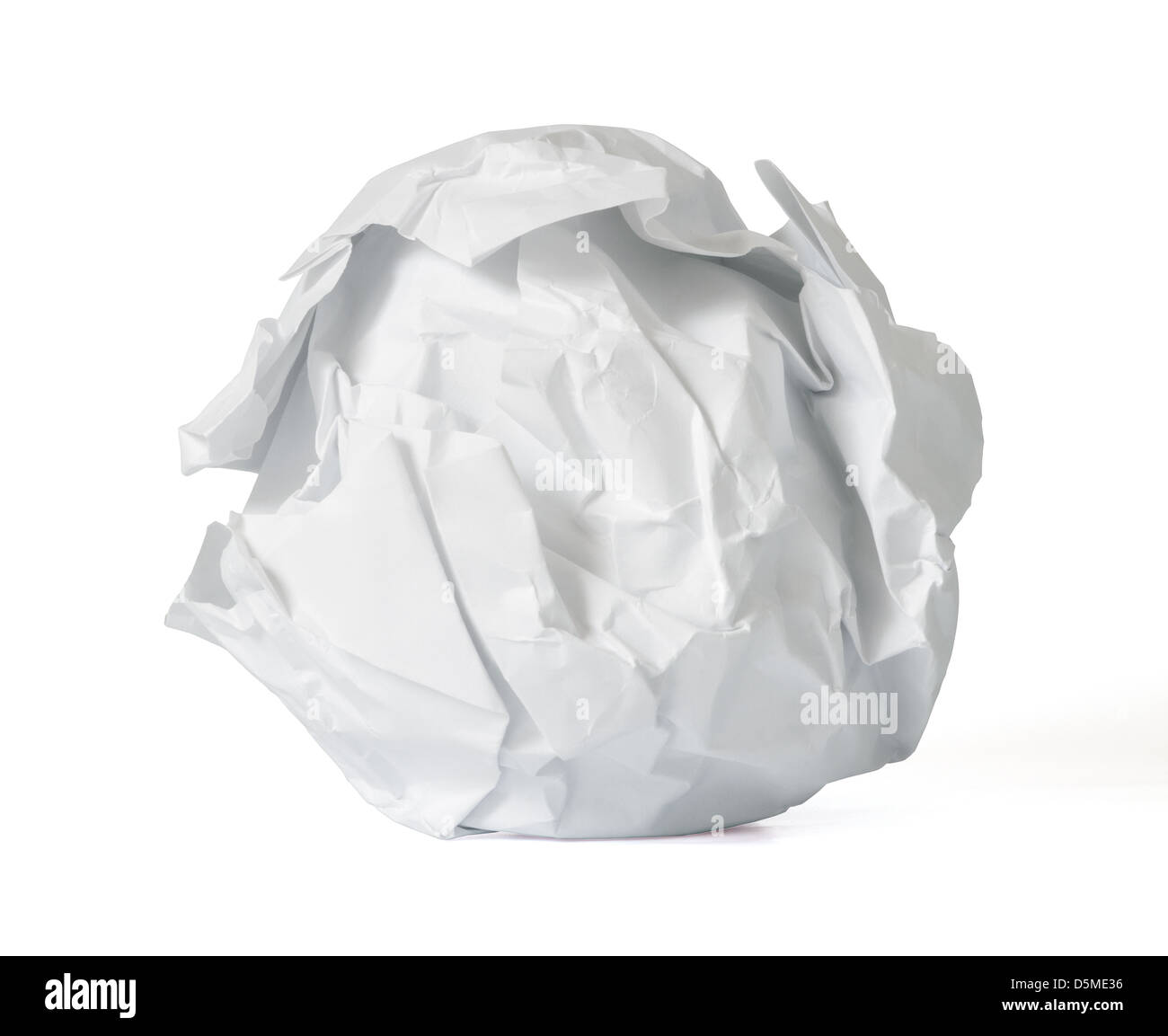 Paper ball trash Banque de photographies et d'images à haute résolution -  Alamy