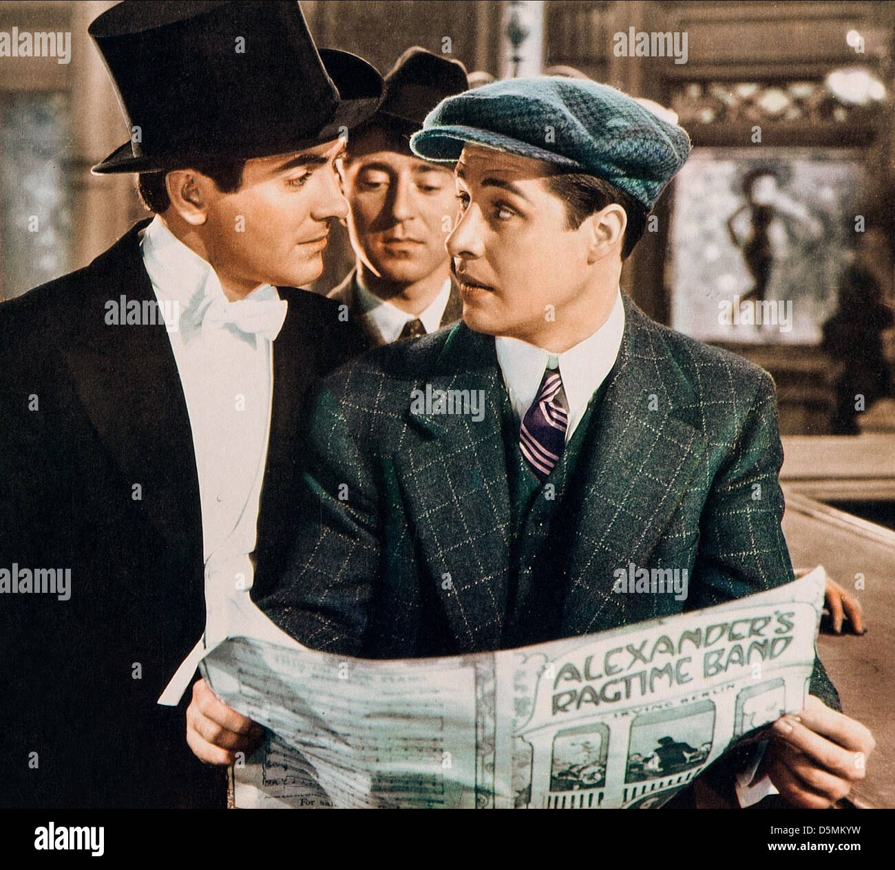 TYRONE POWER, DON AMECHE, ALEXANDER'S RAGTIME BAND, 1938 Banque D'Images