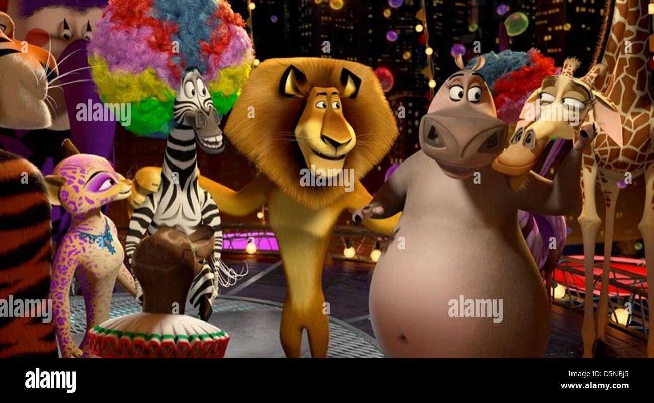 MADAGASCAR 2005 DreamWorks SKG animation Banque D'Images