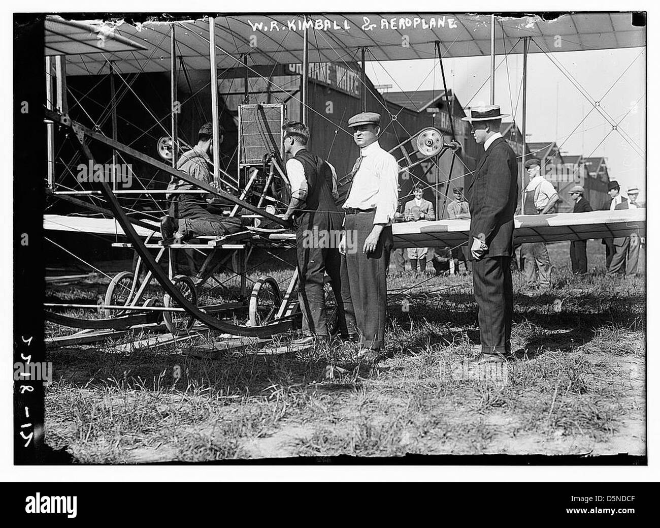W.R. Kimball & avion (LOC) Banque D'Images