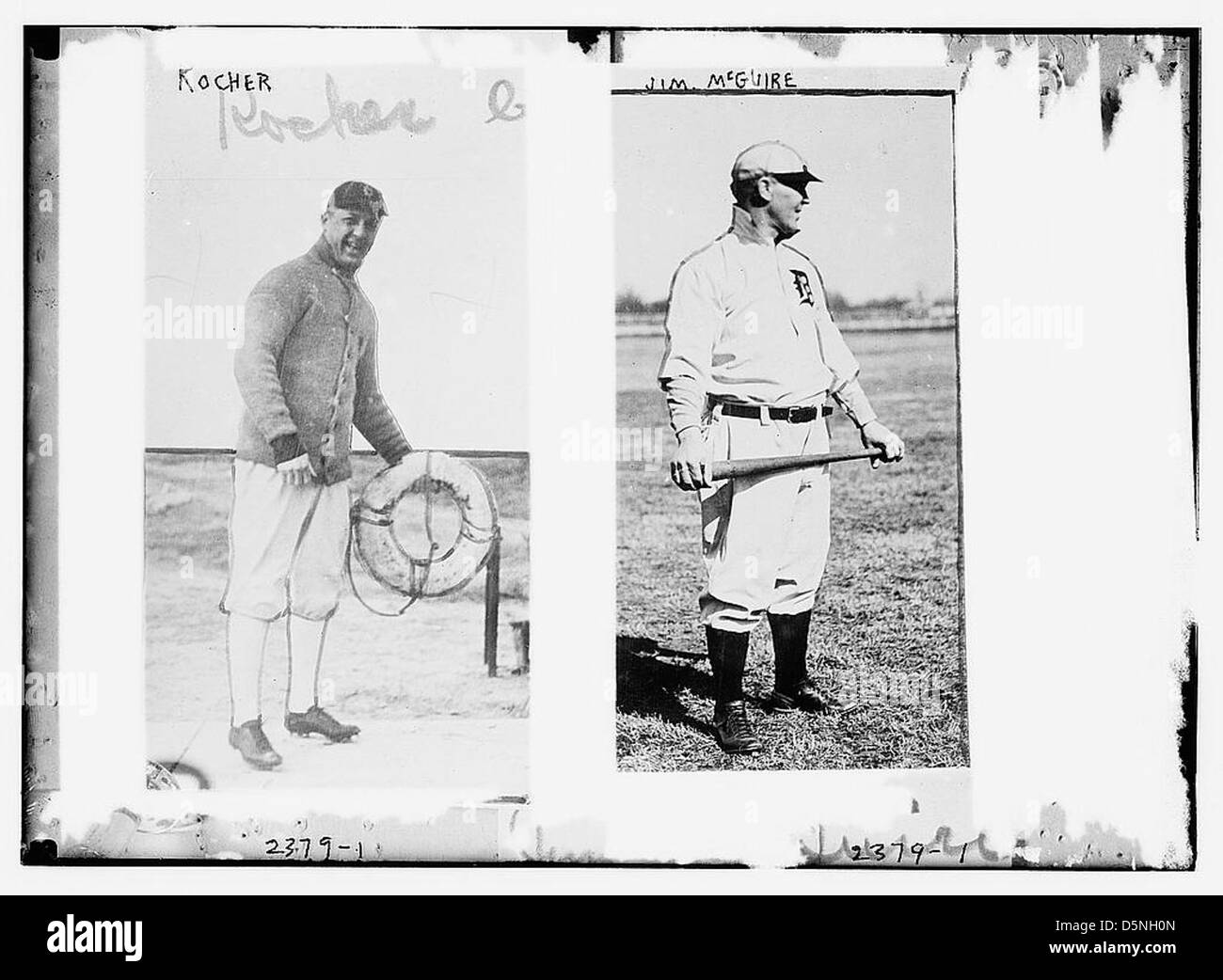 [James 'Deacon' McGuire, Detroit AL (baseball)] (LOC) Banque D'Images