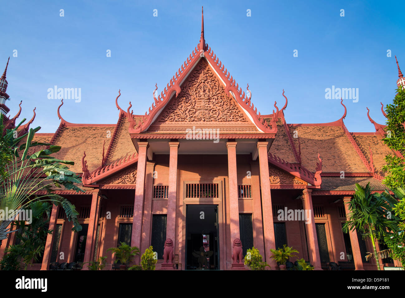 Musée national de Cambodge Banque D'Images