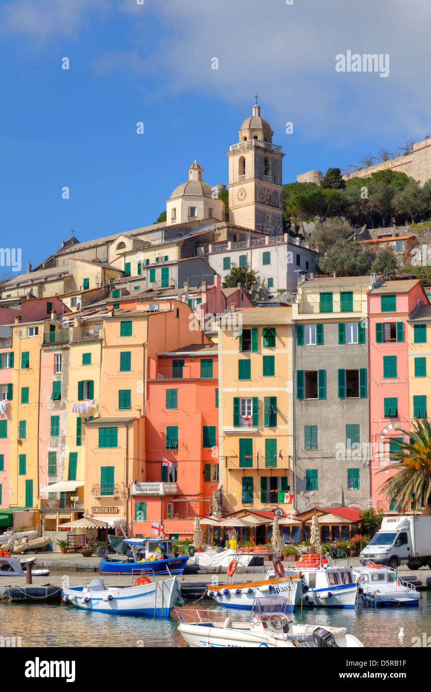 Porto Venere, ligurie, italie Banque D'Images