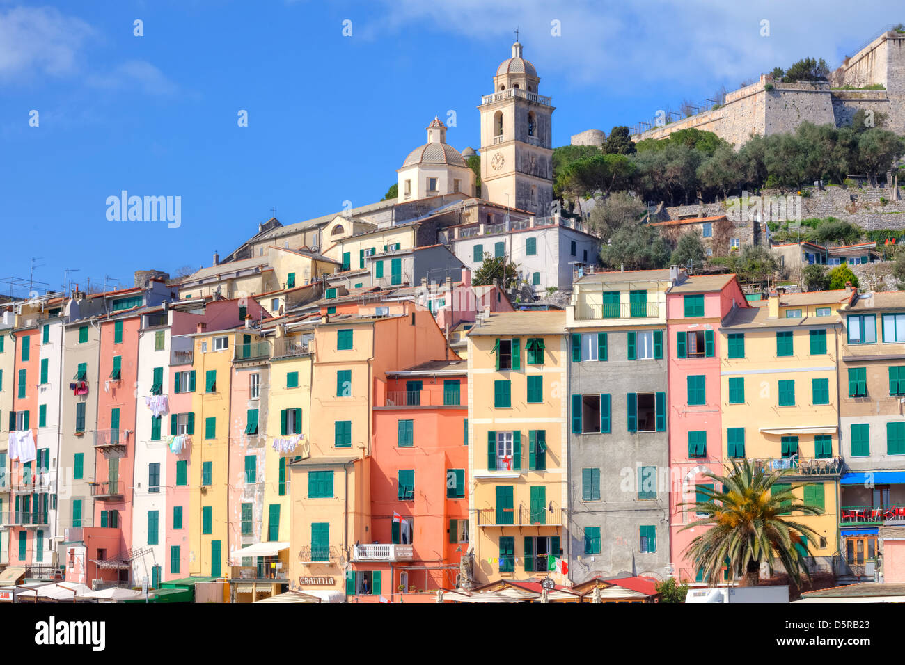 Porto Venere, ligurie, italie Banque D'Images