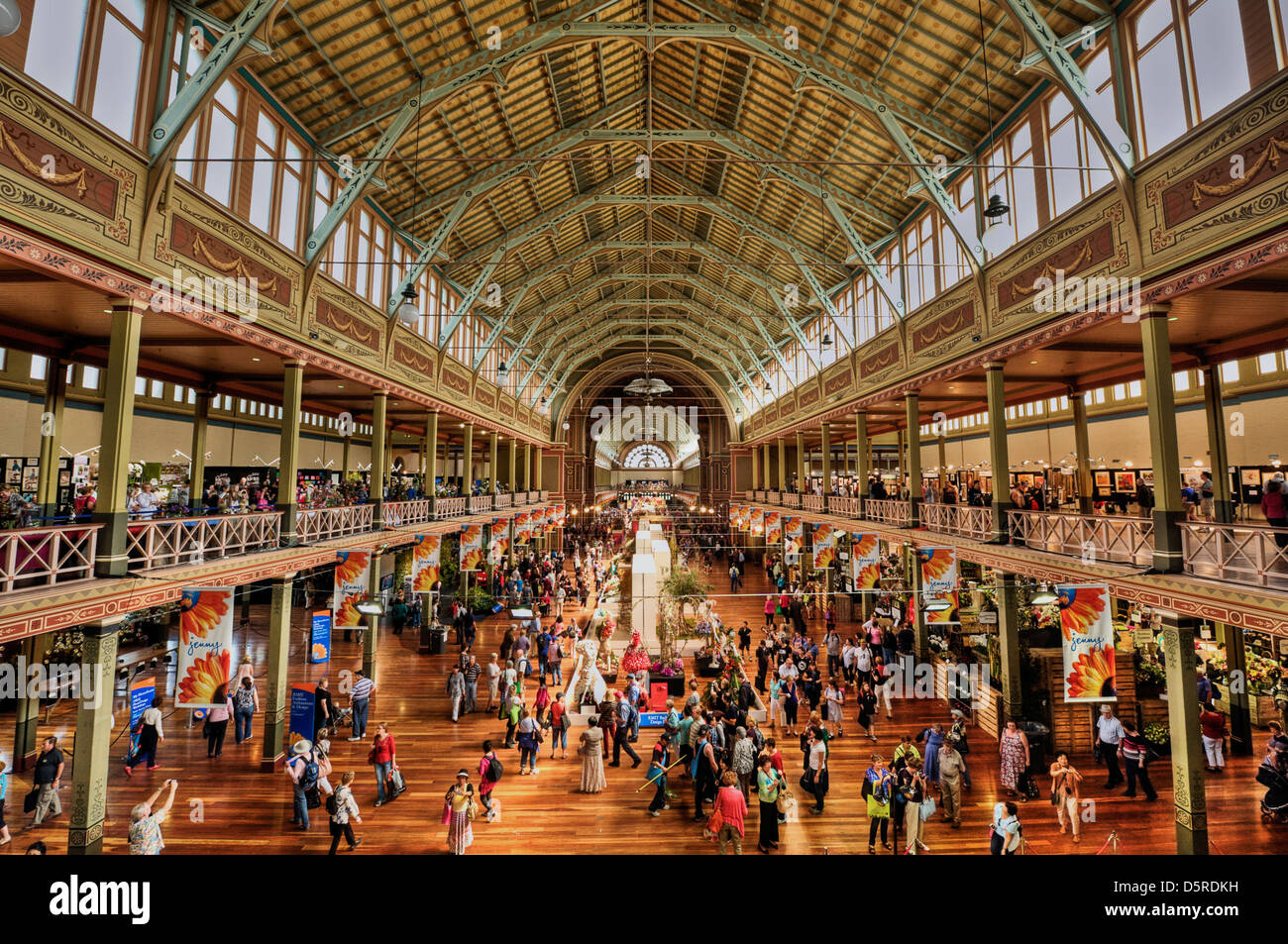 Melbourne les majestueux palais royal des expositions. Banque D'Images