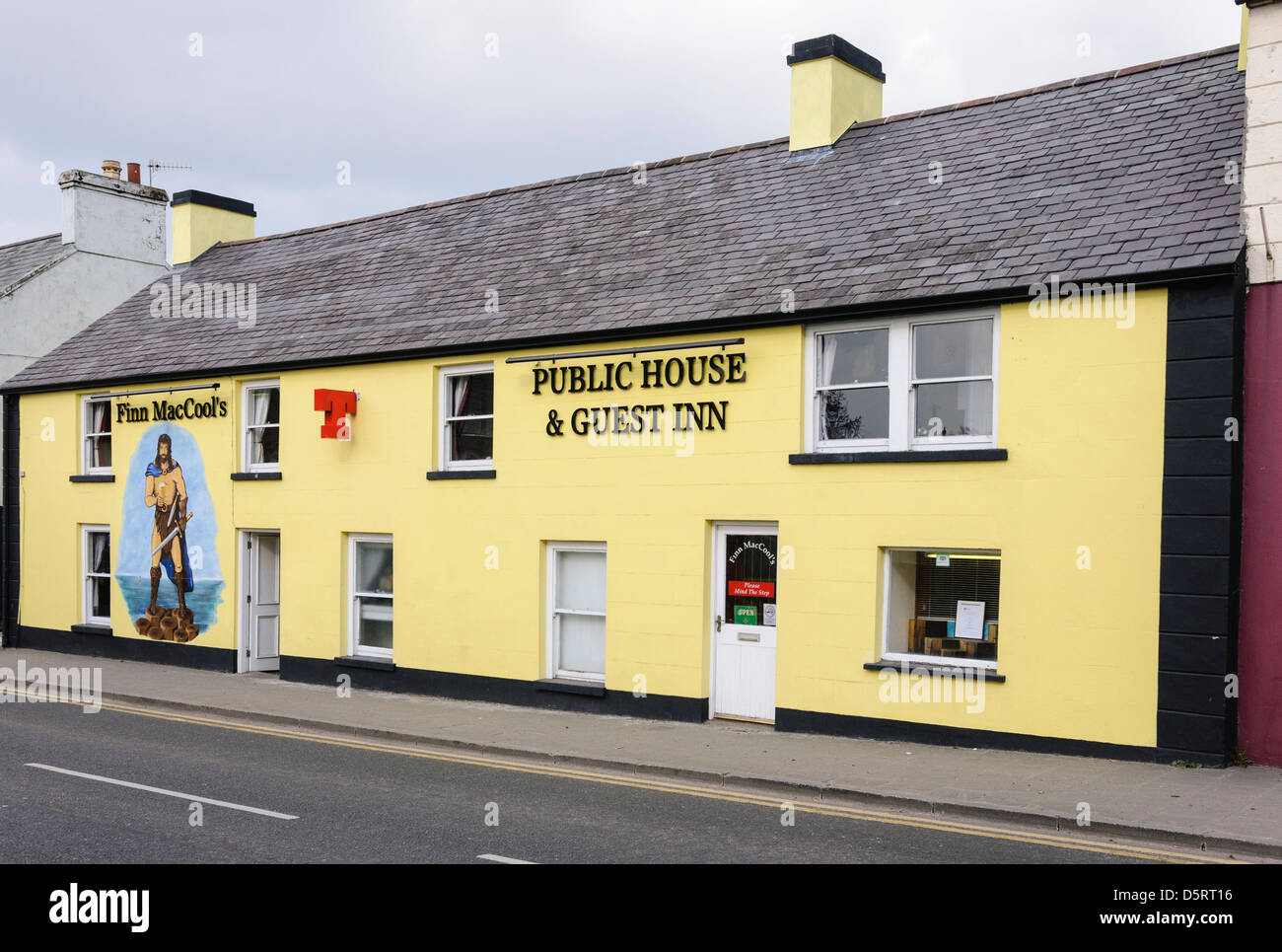Finn McCool pub, Bushmills Banque D'Images