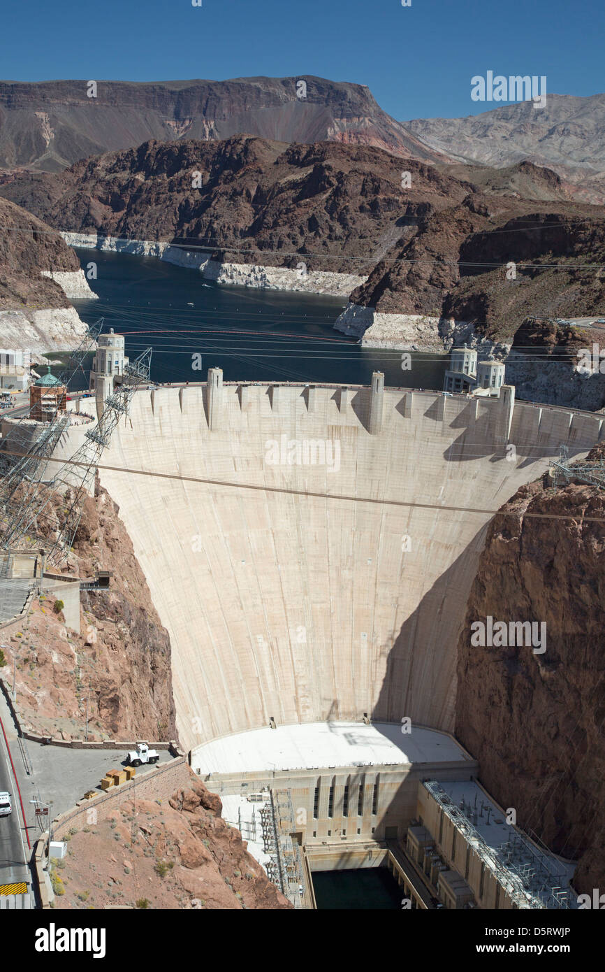 « Hoover Dam » Banque D'Images