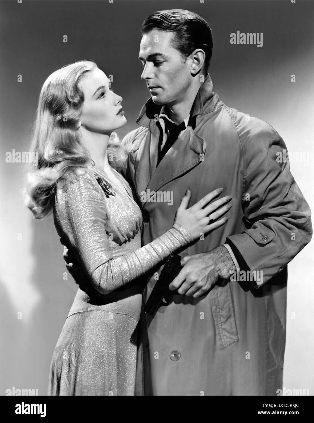 VERONICA LAKE, ALAN LADD, CE PISTOLET POUR VOITURES, 1942 Banque D'Images