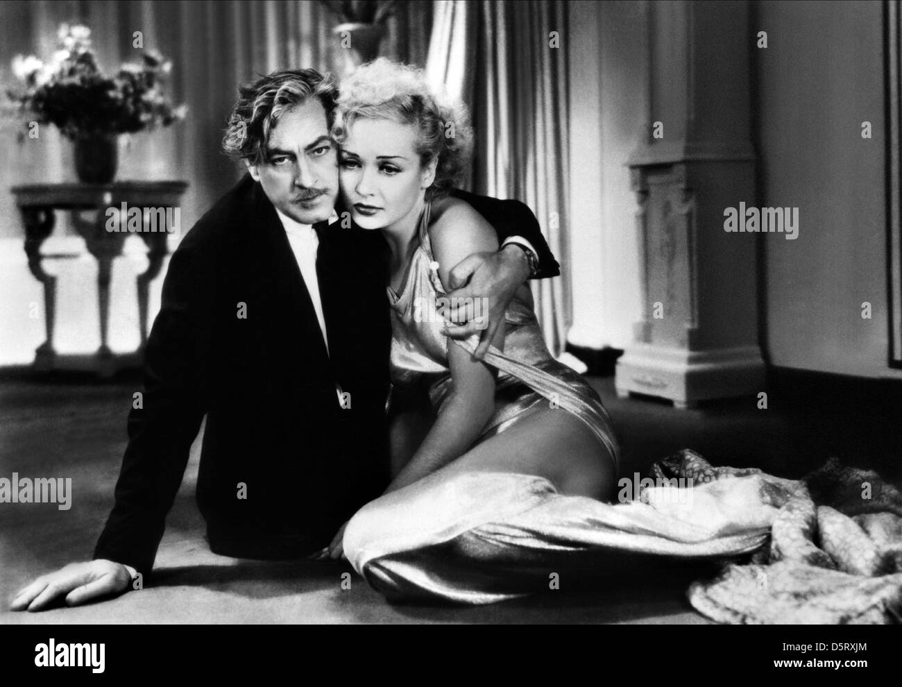 JOHN BARRYMORE, Carole Lombard, VINGTIÈME SIÈCLE, 1934 Banque D'Images