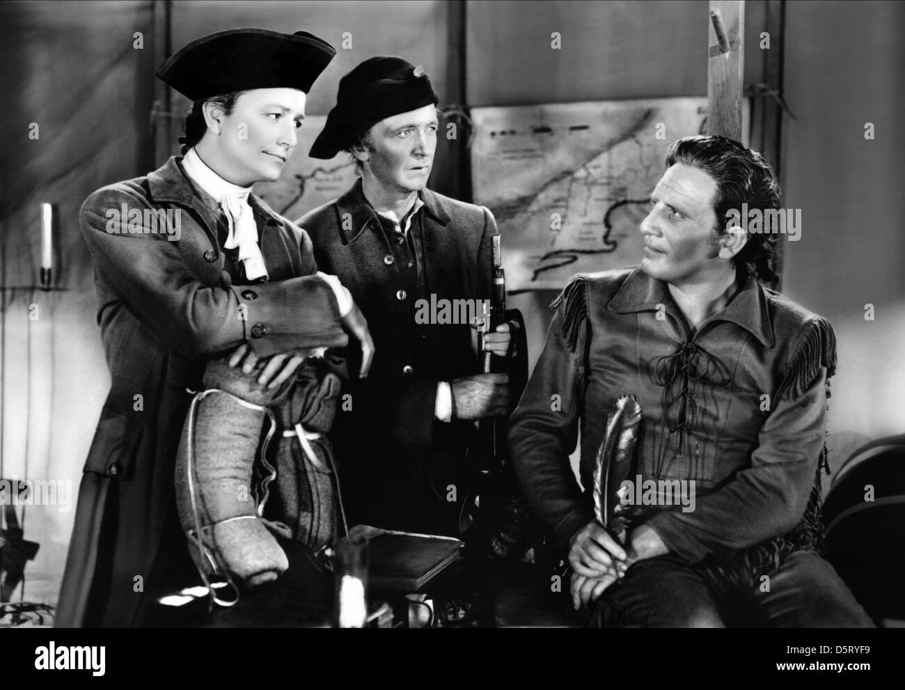 ROBERT YOUNG, Walter Brennan, Spencer Tracy, passage du Nord-Ouest, 1940 Banque D'Images