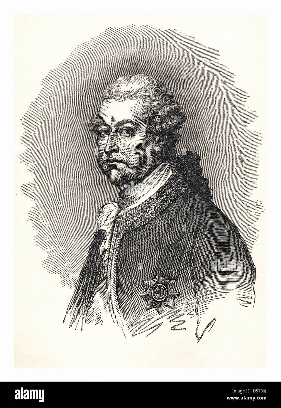 Le prince Charles Édouard Stuart (31 décembre 1720 - 31 janvier 1788) connu sous le nom de 'Bonnie Prince Charlie' Banque D'Images