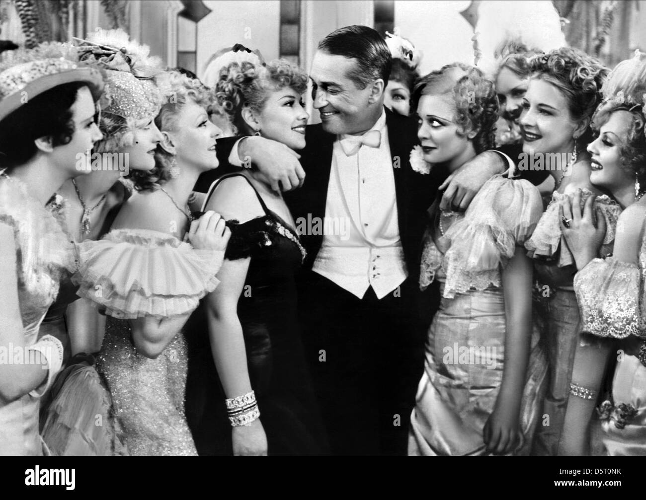 MAURICE CHEVALIER La veuve joyeuse (1934) Banque D'Images