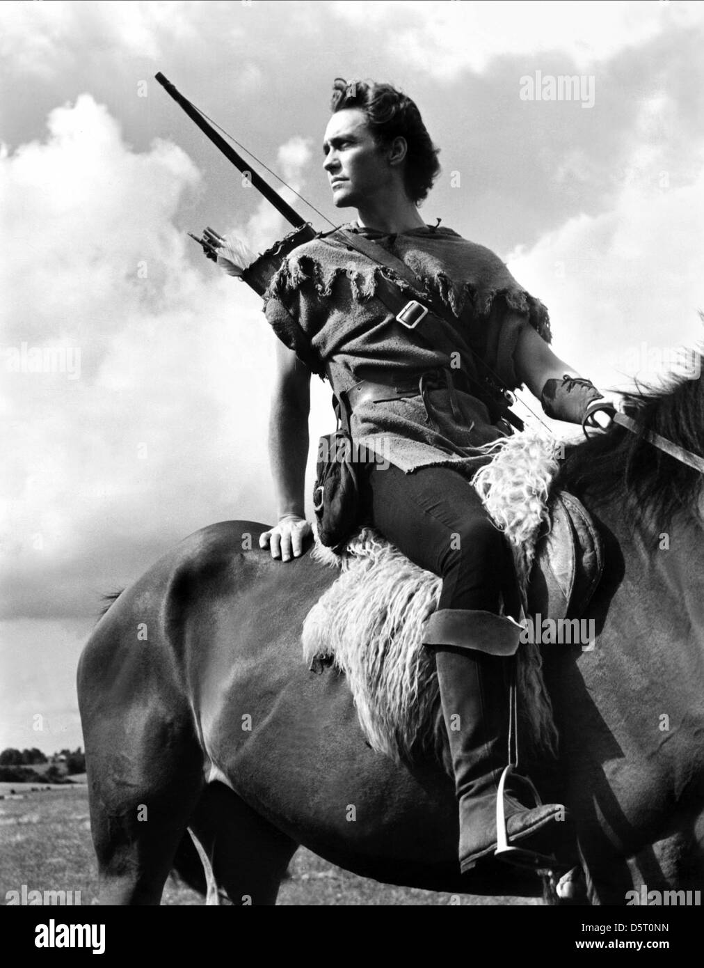 RICHARD TODD L'HISTOIRE DE ROBIN DES BOIS ET SON MERRIE Men (1952) Banque D'Images