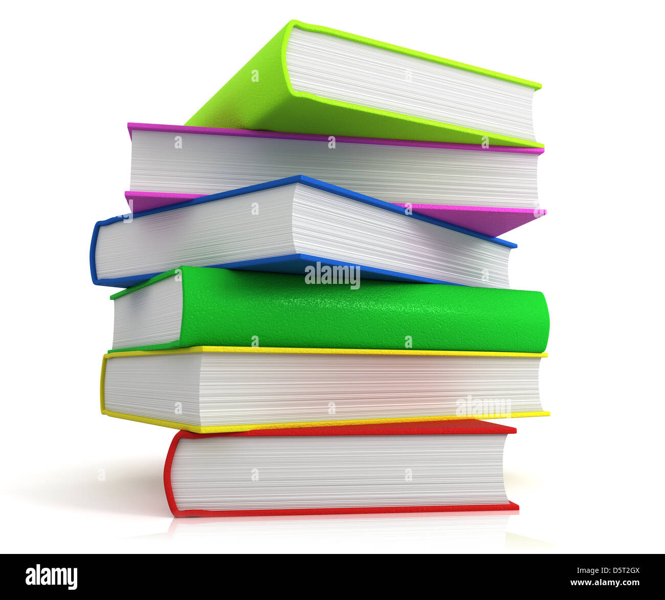 Tour de livres Banque D'Images