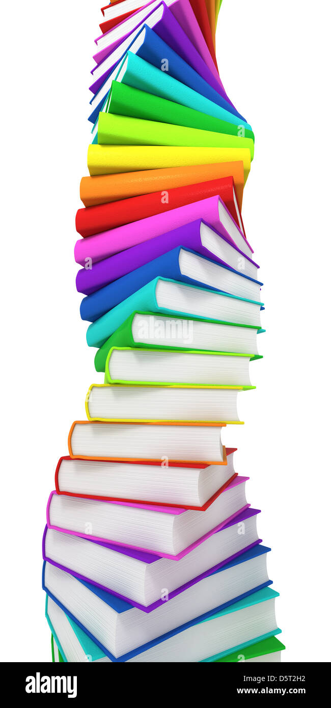 Tour de livres Banque D'Images