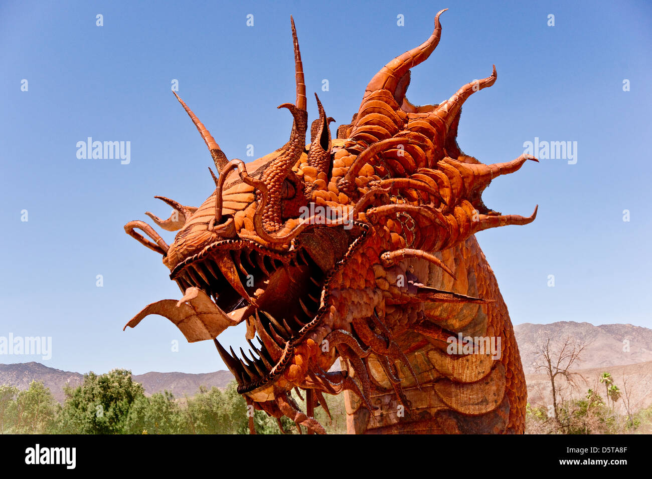 Le mythique Dragon Banque D'Images