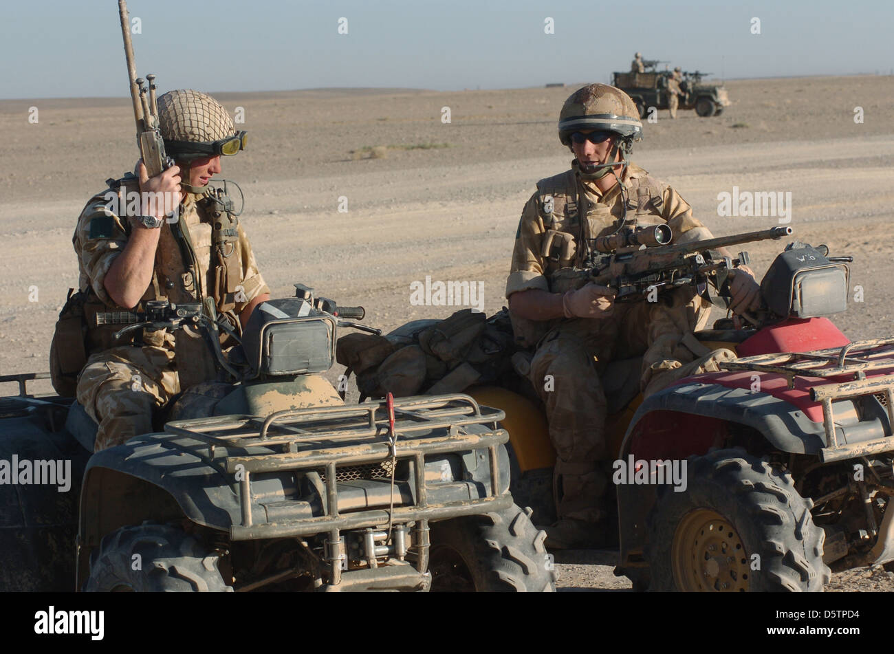 Afghanistan , British, de l'armée, d'Helmand, province, Camp, Bastion, dans la province d'Helmand, en Afghanistan, Banque D'Images