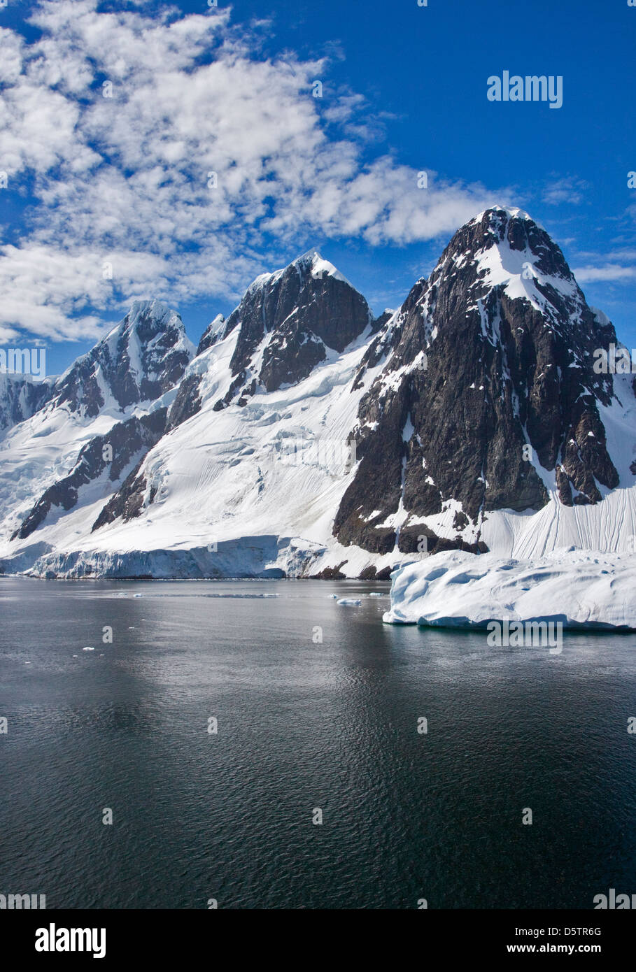 Canal Lemaire, Péninsule Antarctique Banque D'Images