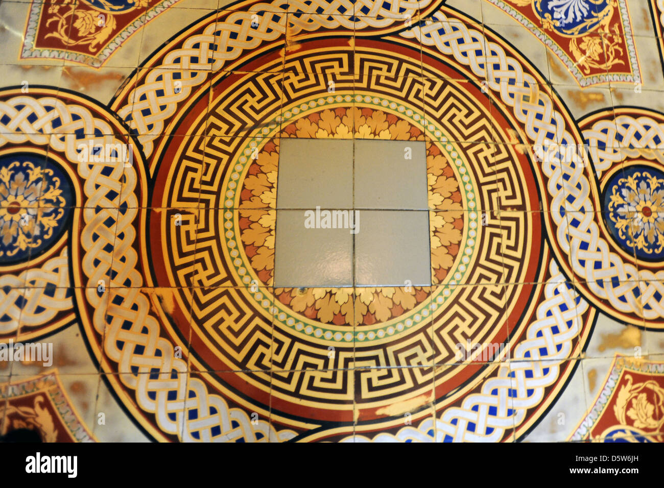 United States Capitol carreaux, Washington DC, US Capitol carreau de sol, carreaux, Banque D'Images