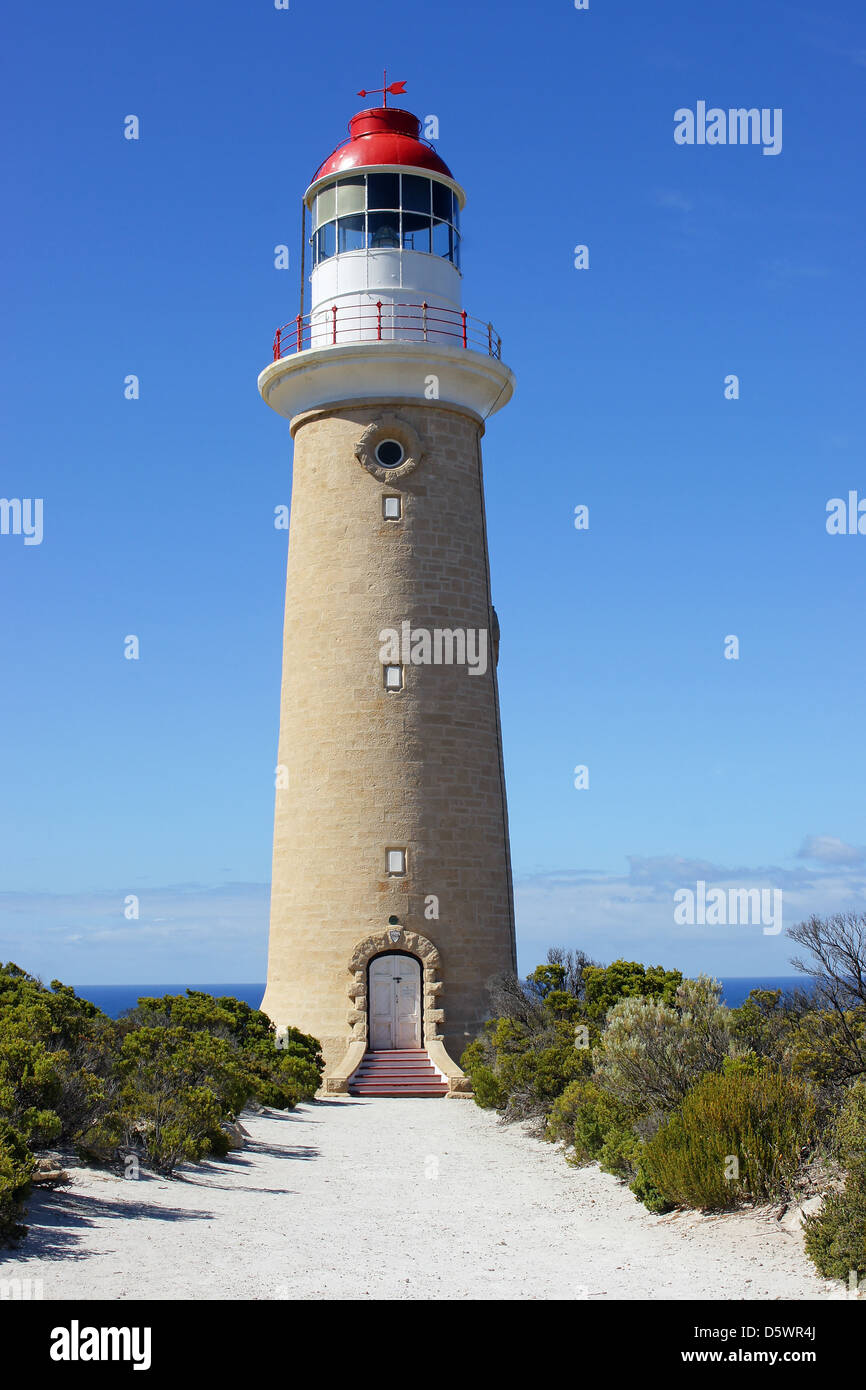 Phare sur le Cap du Couedic, Kangaroo Island, Australie du Sud Banque D'Images