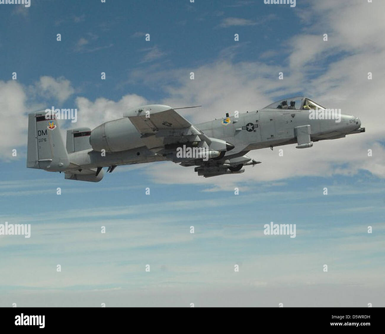 République Fairchild A-10 Thunderbolt II' de 'Davis Monthan AFB sur l'Arizona. Banque D'Images