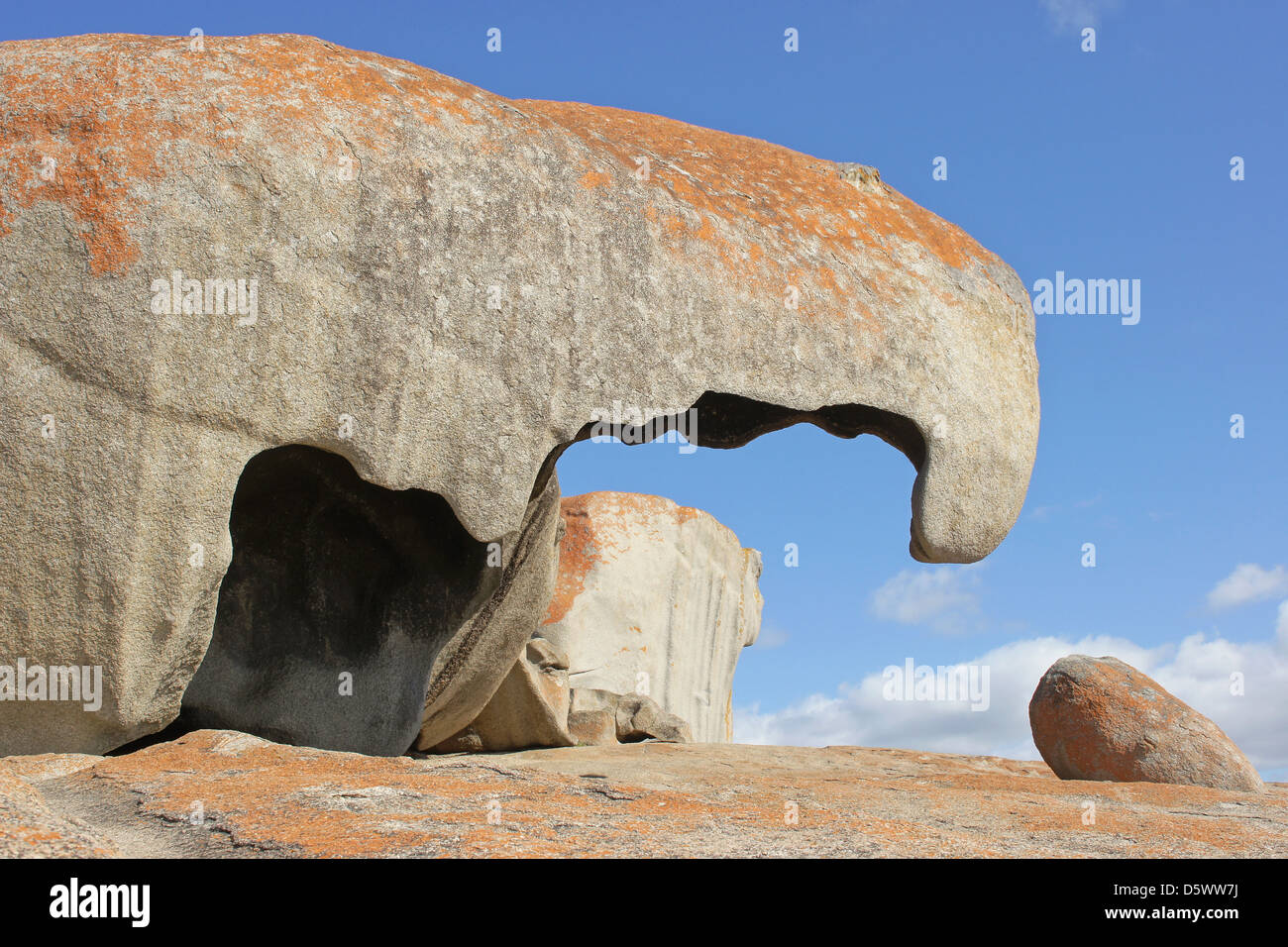 Remarkable Rocks, parc national de Flinders Chase, Kangaroo Island, Australie du Sud Banque D'Images