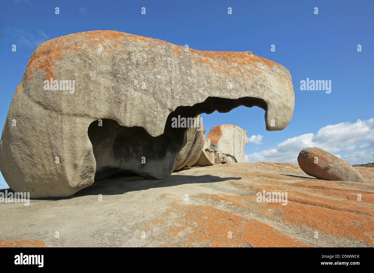 Remarkable Rocks, parc national de Flinders Chase, Kangaroo Island, Australie du Sud Banque D'Images