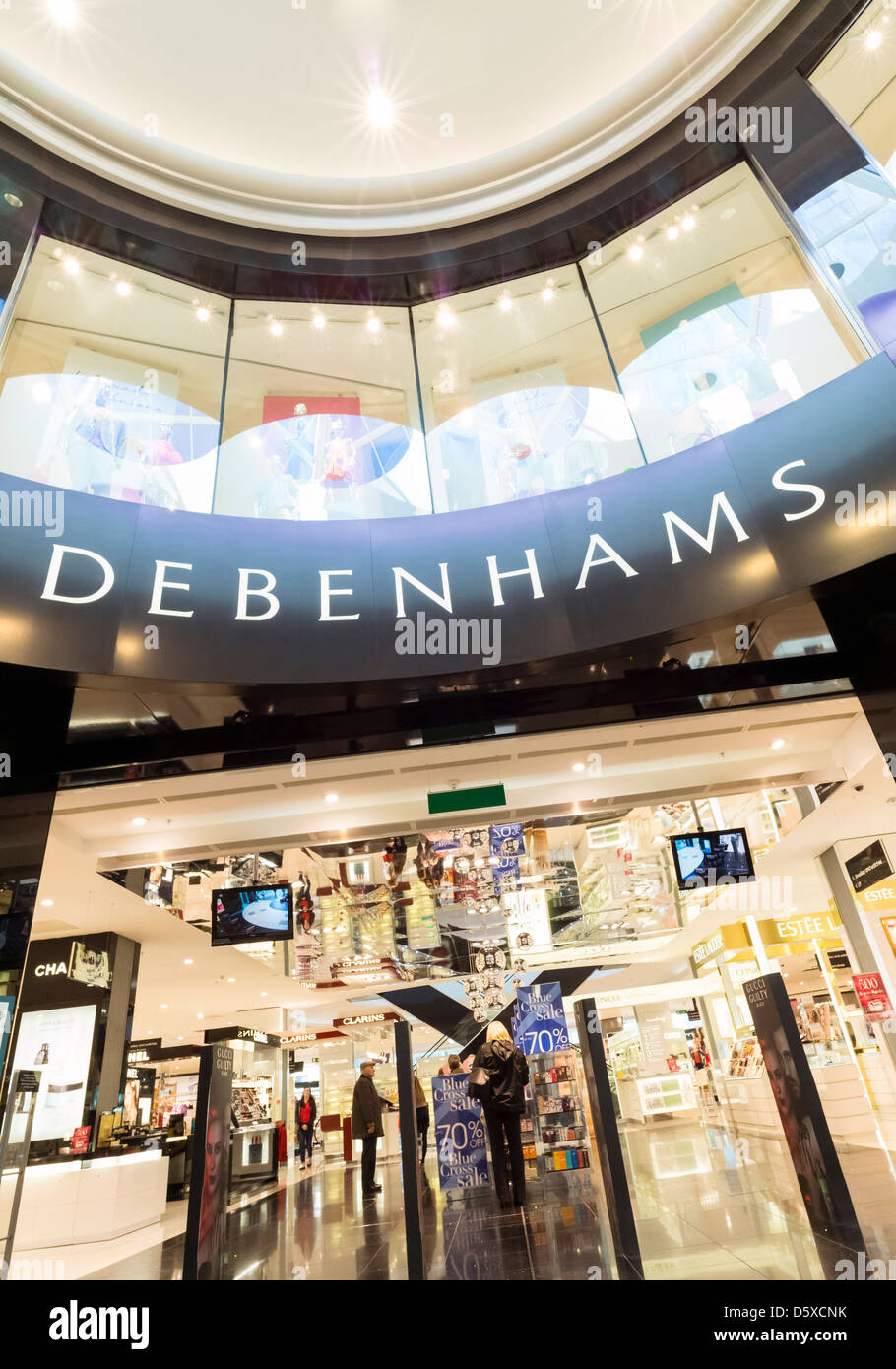 Magasin Debenhams à Eldon Square Banque D'Images