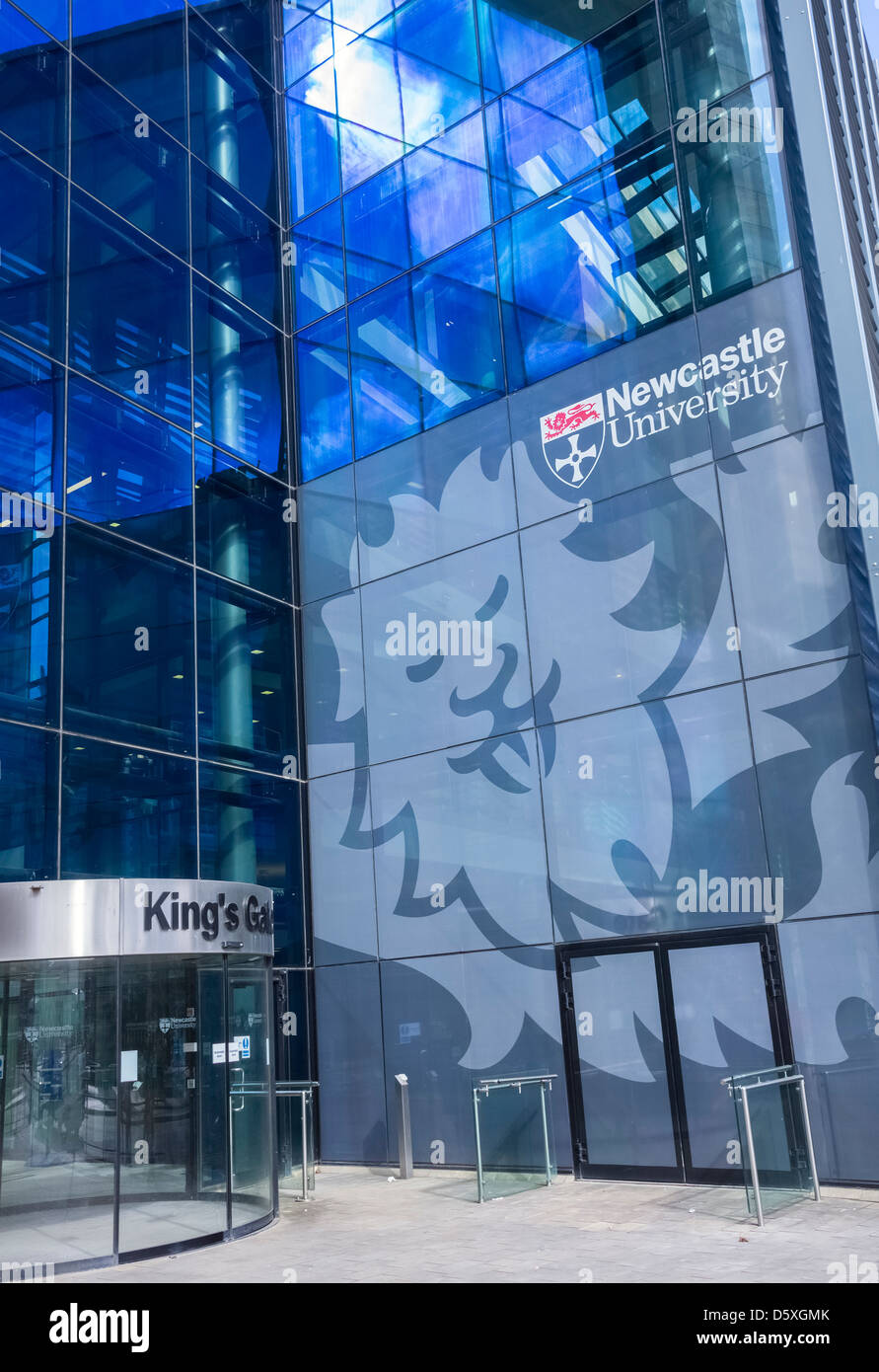 L'Université de Newcastle porte du roi immobilier carrières, l'hébergement, le bien-être des élèves, la situation financière des étudiants et des Relations avec les anciens. Banque D'Images