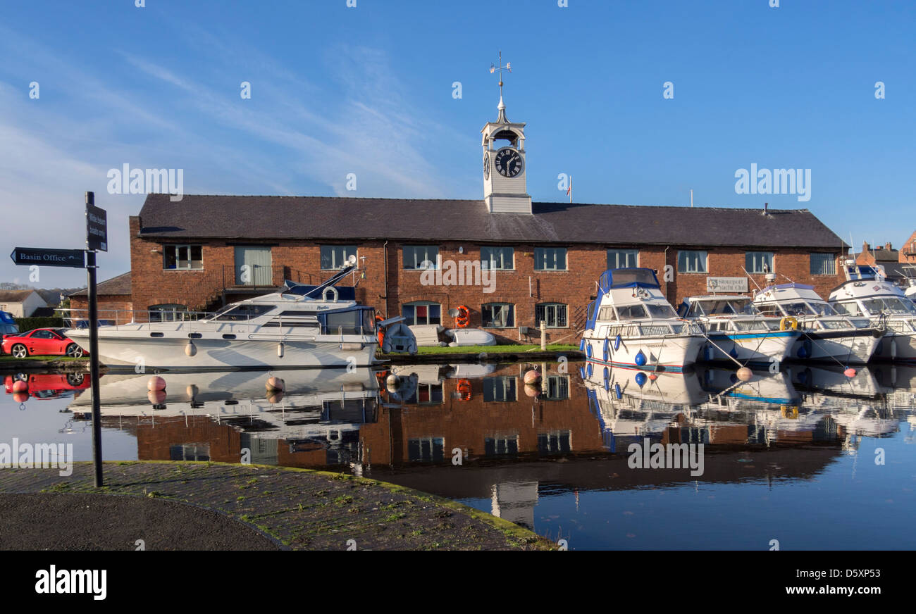 Stourport worcestershire bassins Banque D'Images