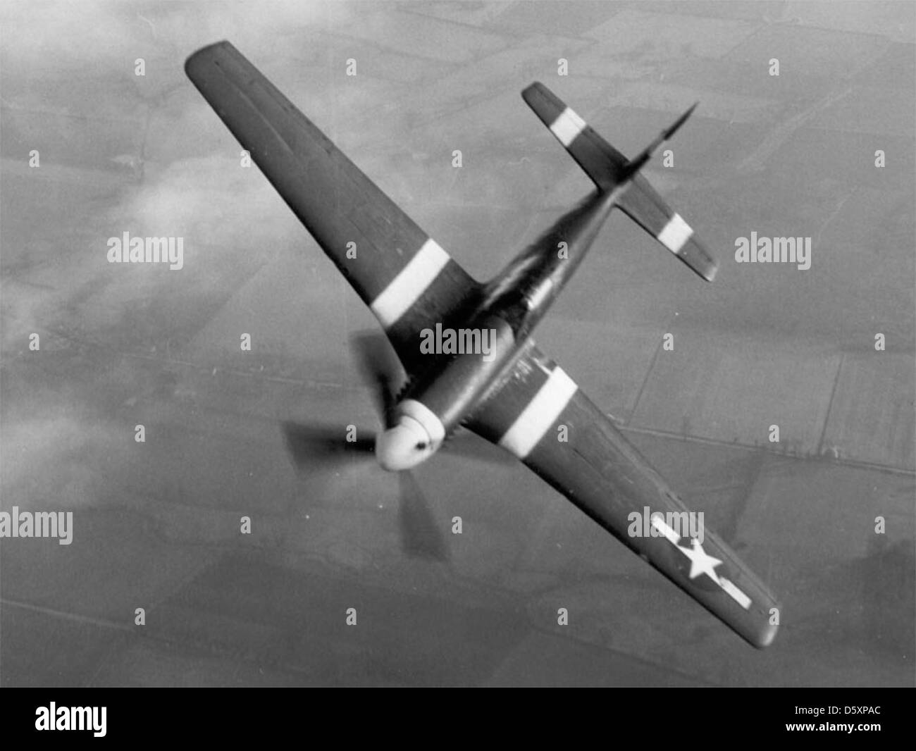 North American P-51A 'Mustang', septembre 1943 - janvier 1947. Banque D'Images