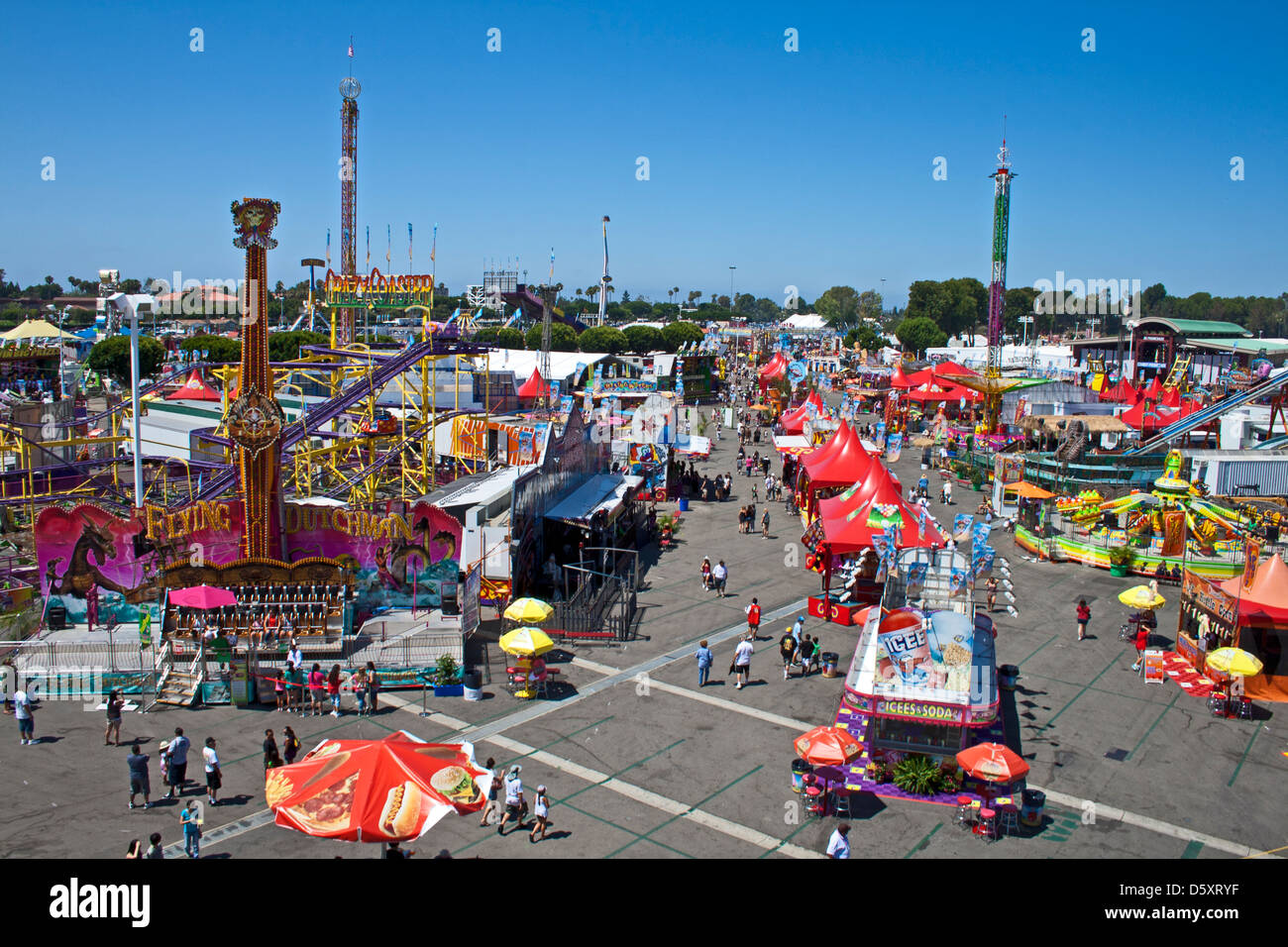 Orange County Fair, Costa Mesa, Orange County, Californie Banque D'Images