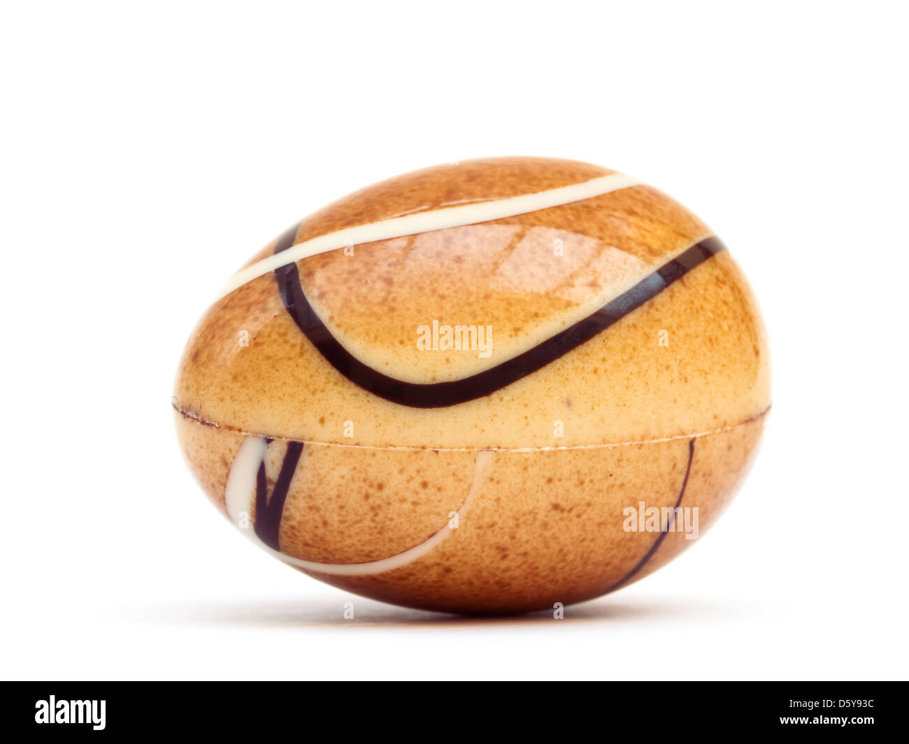 Oeufs au chocolat Banque D'Images