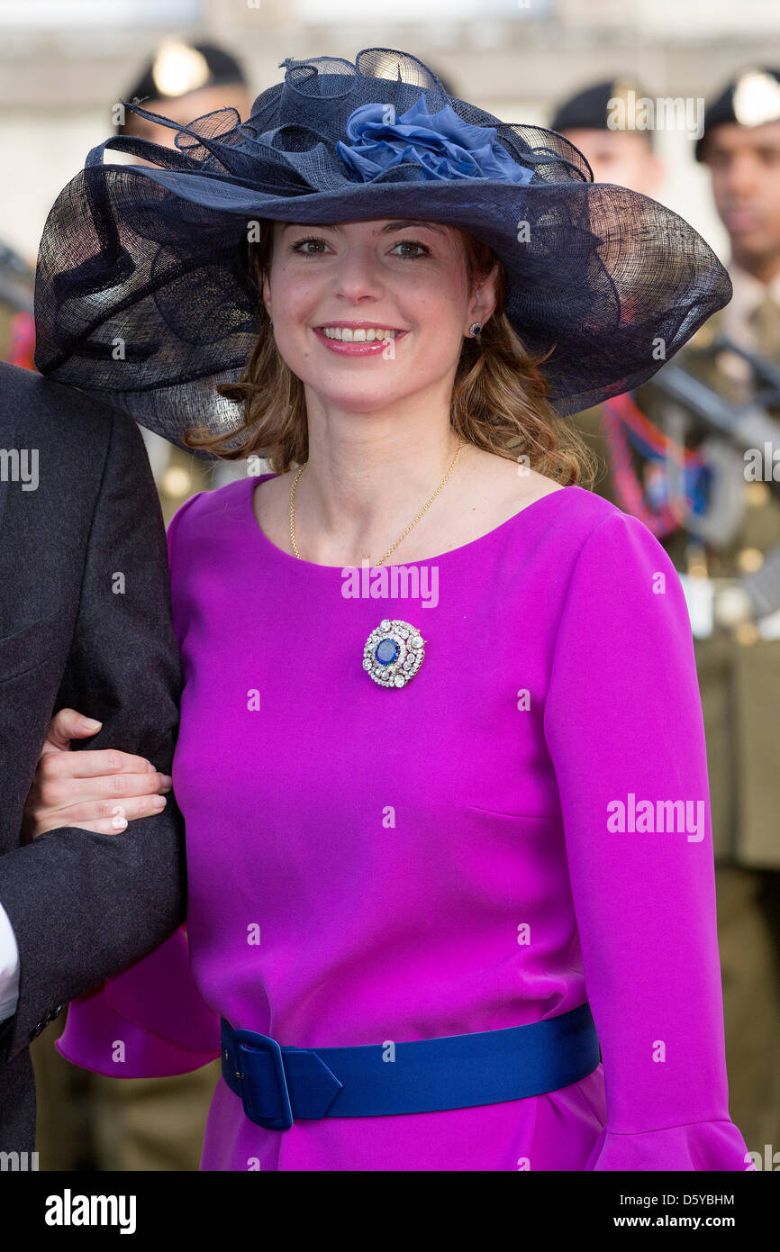 Annemarie de Bourbon de Parme, duchesse de Parme, (membres de la famille royale néerlandaise) au cours de la Mariage du Prince Guillaume, le Grand-duc de Luxembourg et de la Comtesse Stéphanie de Lannoy à la Cathédrale de Notre Dame de la ville de Luxembourg, samedi 20 octobre 2012. Photo : Patrick van Katwijk - Pays-Bas OUT Banque D'Images